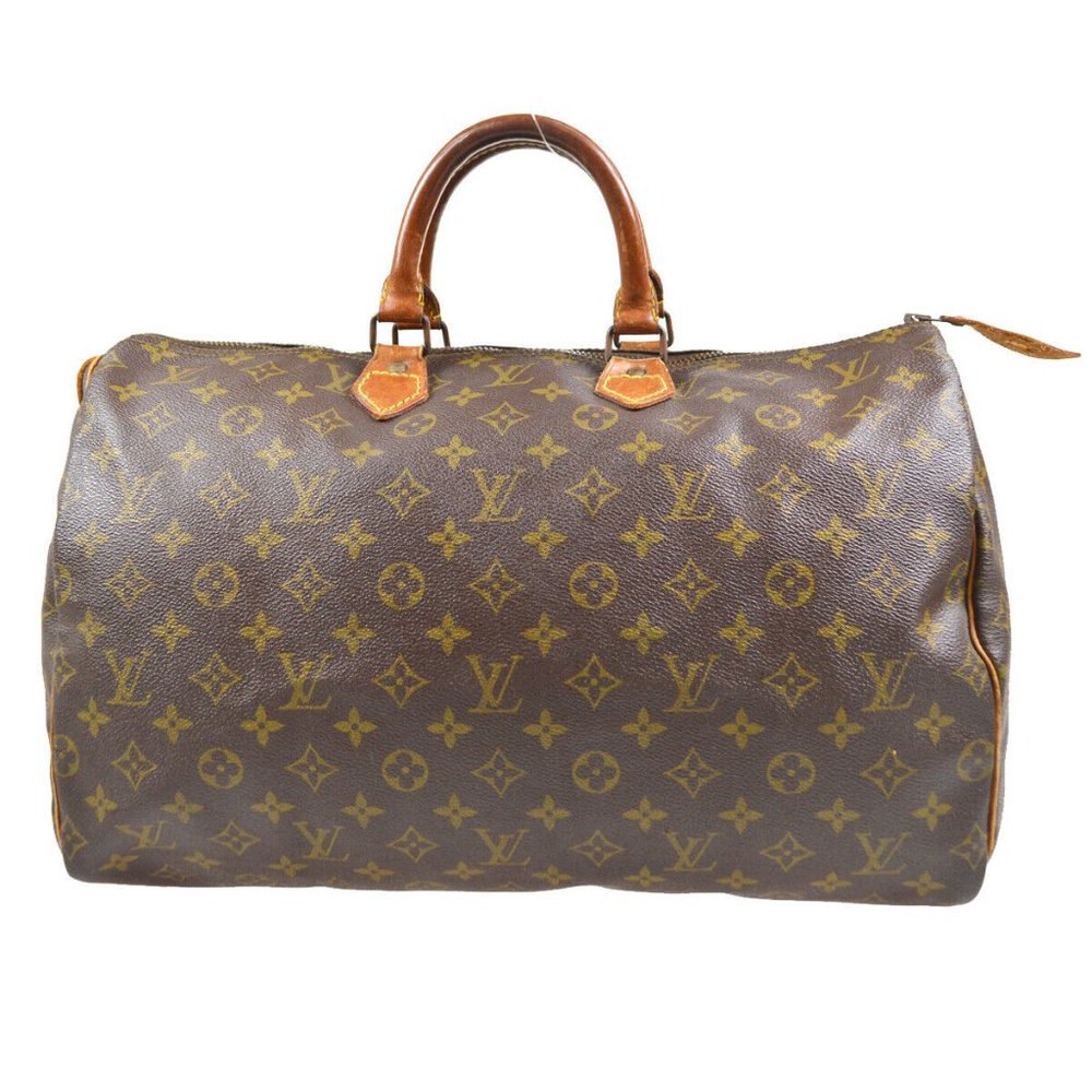 LOUIS VUITTON SPEEDY 40 HAND BAG PURSE vintage - Picture 3 of 13